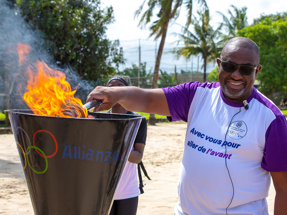 Allianz CI promeut son partenariat des Jeux Olympiques